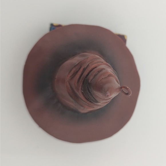 Harry Potter Sorting Hat Ornament Resin Hand Painted Magic School Books - Picture 7 of 10